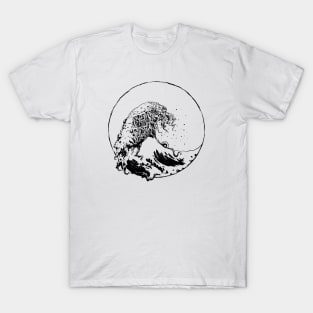 Monster on the wave T-Shirt